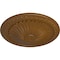 Ekena Millwork Alexa Ceiling Medallion (Fits Canopies up to 3"), Hand-Painted Smokey Topaz, 15"OD x 1 3/4"P CM14AXSTF - alternate 4